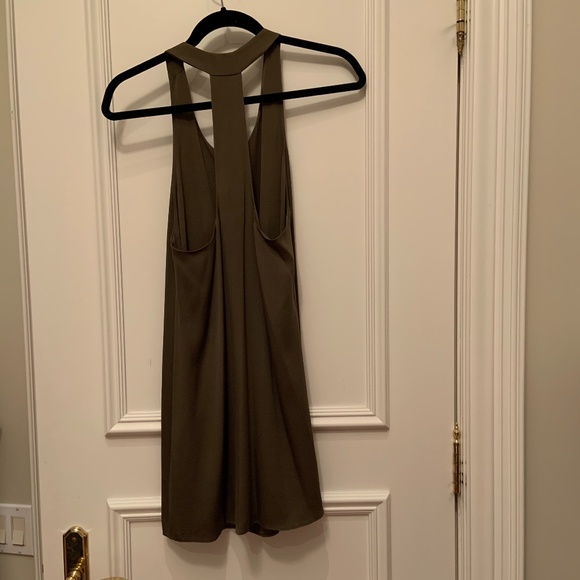 Alice + Olivia silk T-back mini dress - Picture 4 of 7